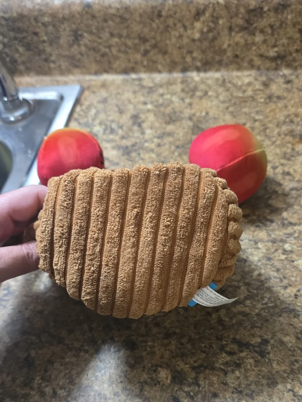Bark Them Apples Plush Dog Toy NWT Size XS-S 0-20 Pounds